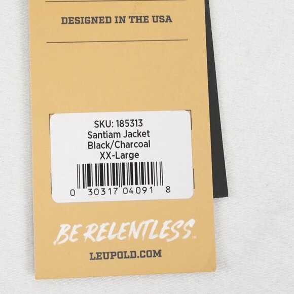 Leupold Santiam Jacket in black-charcoal - Picture 6 of 9